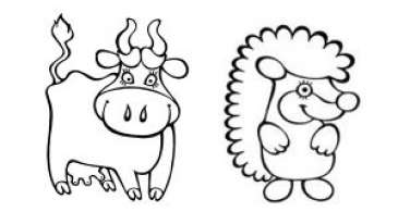 Desenhos para imprimir e colorir de animais