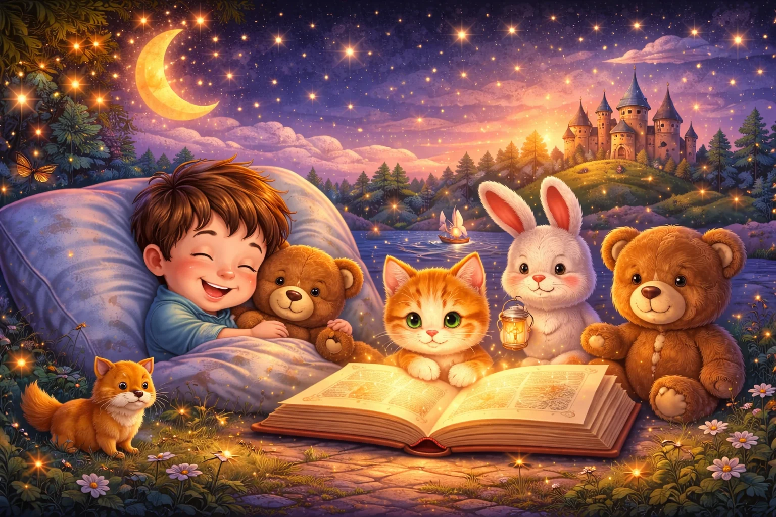 Histórias infantis para dormir: 7 contos mágicos para noites tranquilas