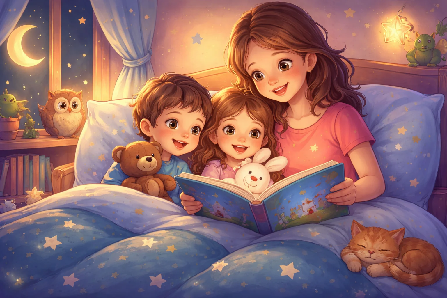 Histórias para Dormir de 5 Minutos: 7 Contos Curtos e Envolventes para Relaxar